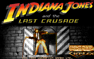 Indiana Jones title screen